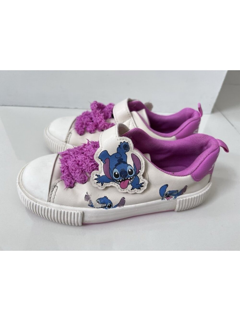 H&M Disney Lilo & Stitch Printed Low Top Sneakers Trainers Girls Casual Shoes 12